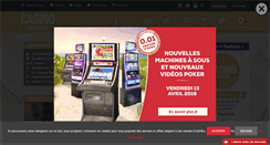Desktop Screenshot of casinocabourg.com